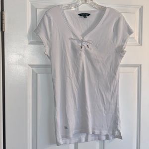 ralph lauren white t-shirt